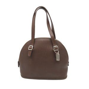 RARE Vintage COACH Cha Cha Satchel Bag Mahogany